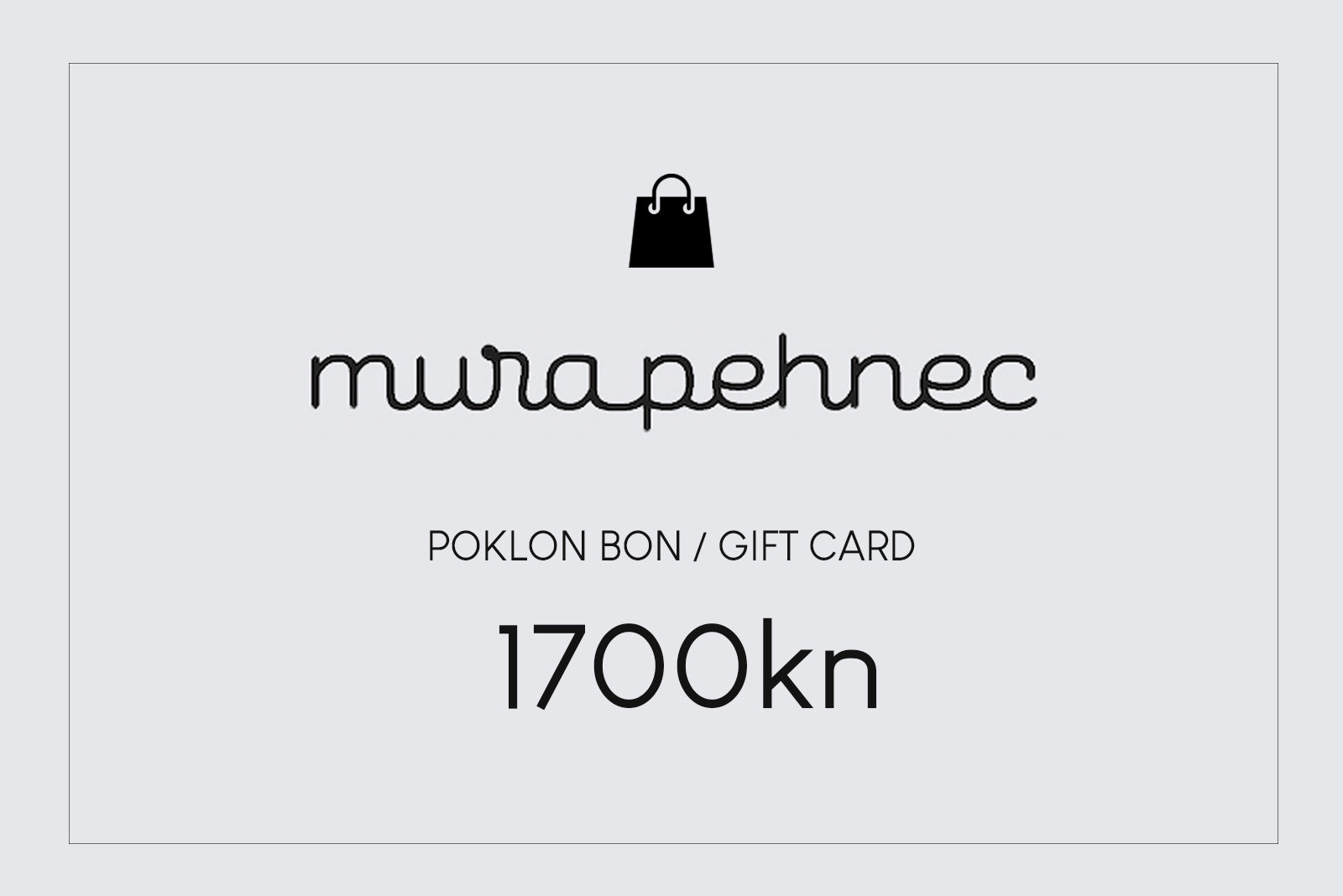 Mura Pehnec Gift Card